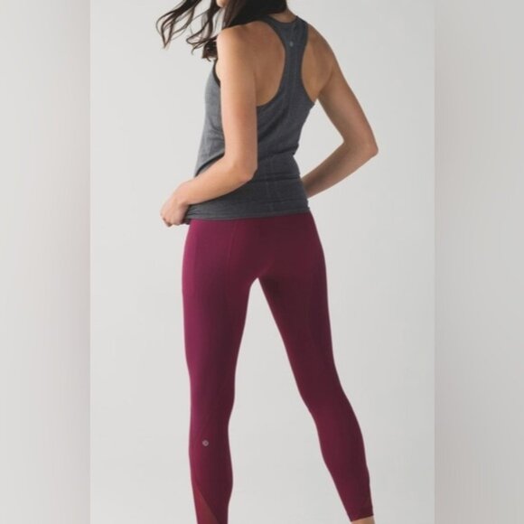 Lululemon Inspire Tight I (Mesh)Dashing Purple size 4 - Picture 1 of 12